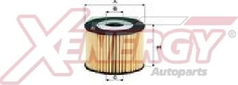 AP XENERGY X1596748 - Filtro olio www.autoricambi360.it