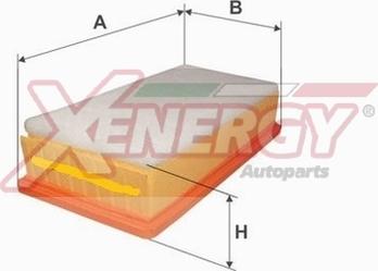 AP XENERGY X1590902 - Filtro aria www.autoricambi360.it