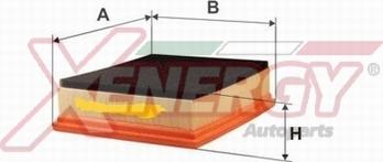 AP XENERGY X1590982 - Filtro aria www.autoricambi360.it