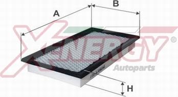 AP XENERGY X1590932 - Filtro aria www.autoricambi360.it