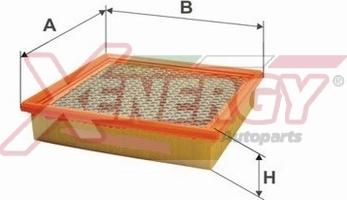 AP XENERGY X15900310 - Filtro aria www.autoricambi360.it