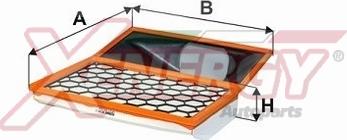 AP XENERGY X1590852 - Filtro aria www.autoricambi360.it