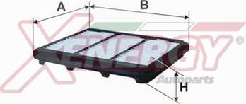 AP XENERGY X1590828 - Filtro aria www.autoricambi360.it