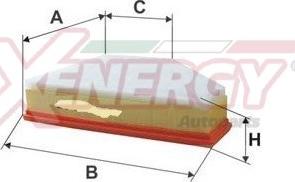 AP XENERGY X1590329 - Filtro aria www.autoricambi360.it