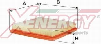 AP XENERGY X1590713 - Filtro aria www.autoricambi360.it