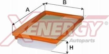 AP XENERGY X1590783 - Filtro aria www.autoricambi360.it