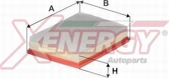 AP XENERGY X1591969 - Filtro aria www.autoricambi360.it