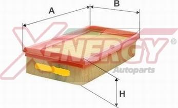 AP XENERGY X1591906 - Filtro aria www.autoricambi360.it
