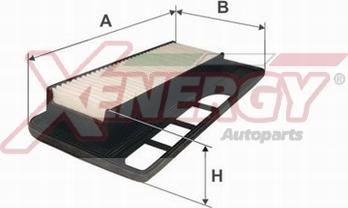 AP XENERGY X1591902 - Filtro aria www.autoricambi360.it