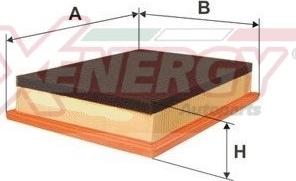 AP XENERGY X1591922 - Filtro aria www.autoricambi360.it