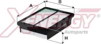 AP XENERGY X1591975 - Filtro aria www.autoricambi360.it