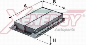 AP XENERGY X1591973 - Filtro aria www.autoricambi360.it