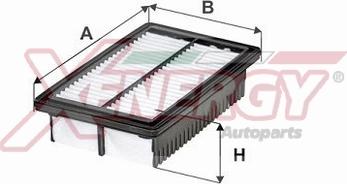 AP XENERGY X1591972 - Filtro aria www.autoricambi360.it