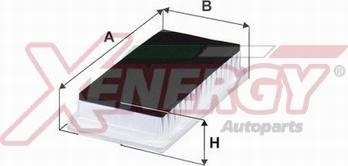 AP XENERGY X1591423 - Filtro aria www.autoricambi360.it