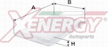 AP XENERGY X1591133 - Filtro aria www.autoricambi360.it