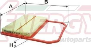 AP XENERGY X1591834 - Filtro aria www.autoricambi360.it