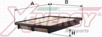 AP XENERGY X1591825 - Filtro aria www.autoricambi360.it