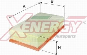 AP XENERGY X1591396 - Filtro aria www.autoricambi360.it