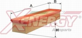 AP XENERGY X1591344 - Filtro aria www.autoricambi360.it