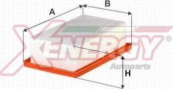 AP XENERGY X1591336 - Filtro aria www.autoricambi360.it