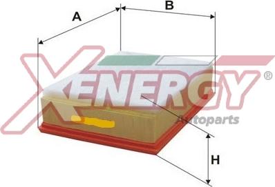 AP XENERGY X1591376 - Filtro aria www.autoricambi360.it