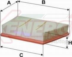 AP XENERGY X1591298 - Filtro aria www.autoricambi360.it