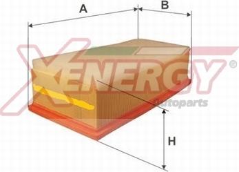 AP XENERGY X1591781 - Filtro aria www.autoricambi360.it