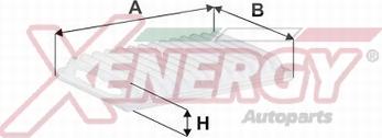 AP XENERGY X1591737 - Filtro aria www.autoricambi360.it