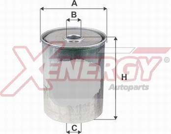 AP XENERGY X159844 - Filtro carburante www.autoricambi360.it