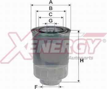 AP XENERGY X159855 - Filtro carburante www.autoricambi360.it