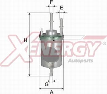 AP XENERGY X1598363 - Filtro carburante www.autoricambi360.it