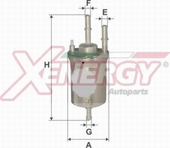 AP XENERGY X1598362 - Filtro carburante www.autoricambi360.it