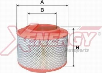 AP XENERGY X1593072 - Filtro aria www.autoricambi360.it