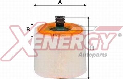 AP XENERGY X1593751 - Filtro aria www.autoricambi360.it