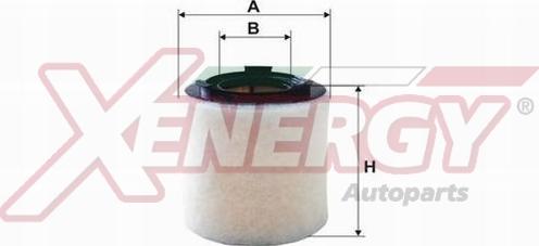 AP XENERGY X1593702 - Filtro aria www.autoricambi360.it