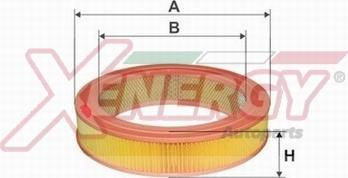 AP XENERGY X159243 - Filtro aria www.autoricambi360.it