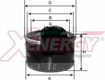 AP XENERGY X1544400 - Filtro olio www.autoricambi360.it