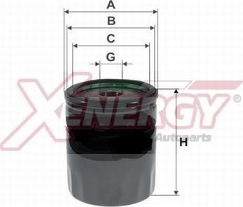 AP XENERGY X1544500 - Filtro olio www.autoricambi360.it