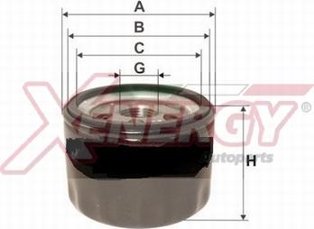 AP XENERGY X1545500 - Filtro olio www.autoricambi360.it