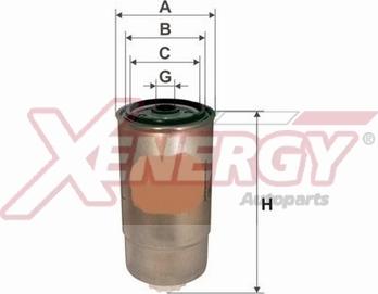 AP XENERGY X1500409 - Filtro carburante www.autoricambi360.it