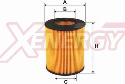 AP XENERGY X1524534 - Filtro olio www.autoricambi360.it