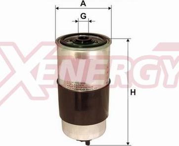 AP XENERGY X1510144 - Filtro carburante www.autoricambi360.it