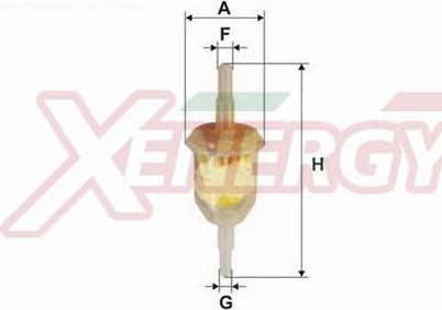 AP XENERGY X1510104 - Filtro carburante www.autoricambi360.it