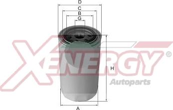 AP XENERGY X1510801 - Filtro olio www.autoricambi360.it