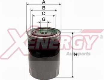 AP XENERGY X1510202 - Filtro olio www.autoricambi360.it