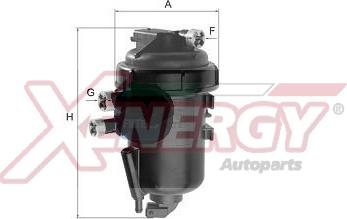 AP XENERGY X1518300 - Filtro olio www.autoricambi360.it