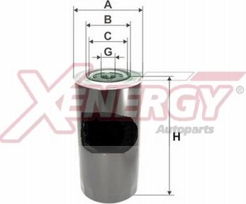 AP XENERGY X1512001 - Filtro olio www.autoricambi360.it
