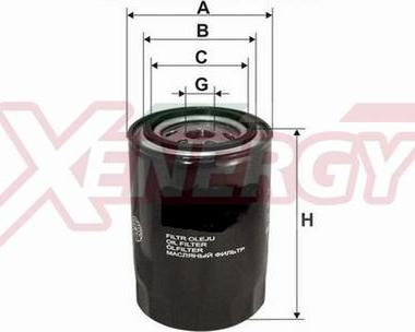 AP XENERGY X153150 - Filtro olio www.autoricambi360.it