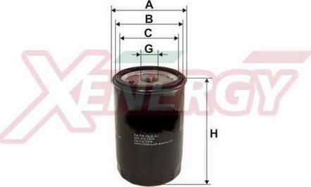 AP XENERGY X153106 - Filtro olio www.autoricambi360.it