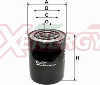 AP XENERGY X153270 - Filtro olio www.autoricambi360.it